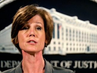President Trump points to Sally Yates as the person who leaked classified info