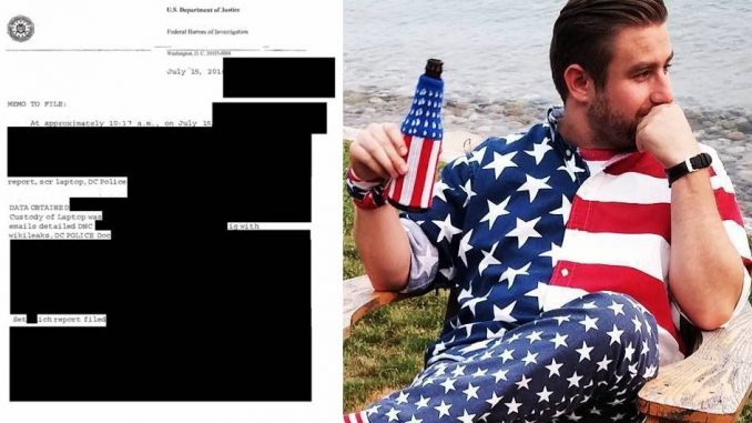 Leaked FBI memo proves Seth Rich leaked DNC documents to WikiLeaks