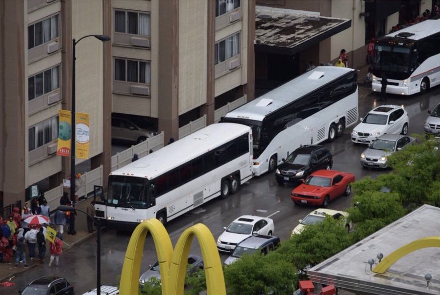 George Soros caught sending busloads of protestors to Chicago