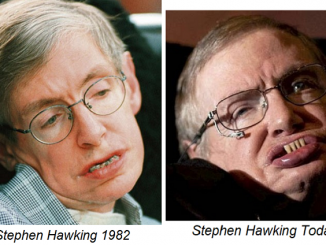 Stephen Hawking died in the 80's and was replaced with a lookalike