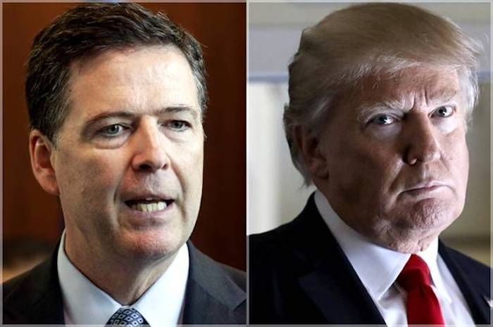 Trump blasts James Comey for exonerating 'guilty' Hillary