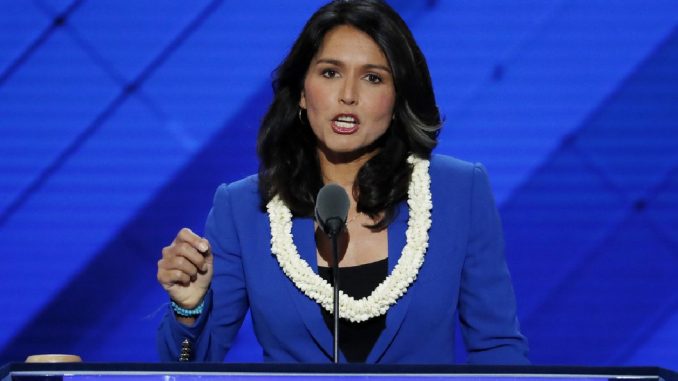 Congresswoman Tulsi Gabbard accuses Trump of selling weapons to ISIS and Al-Qaeda