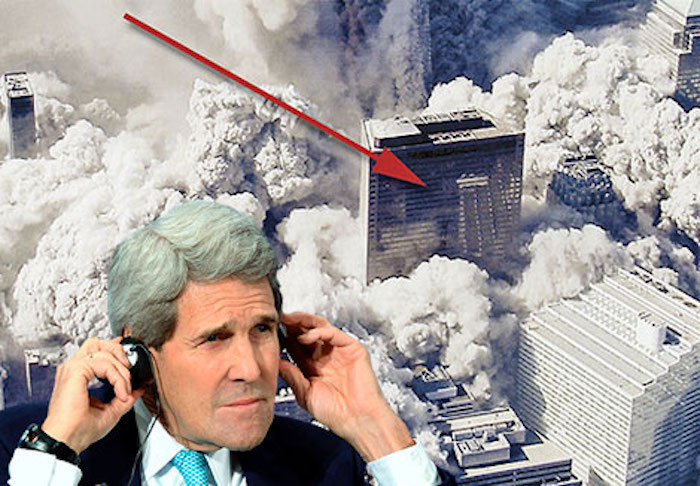 John Kerry admits that WTC 7 was brought down by controlled demolition on 9/11