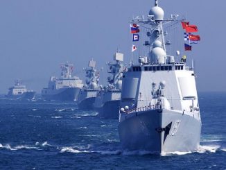 The Chinese Navy has put the US military on notice, warning them to remove a US warship patrolling the South China Sea, or face consequences.