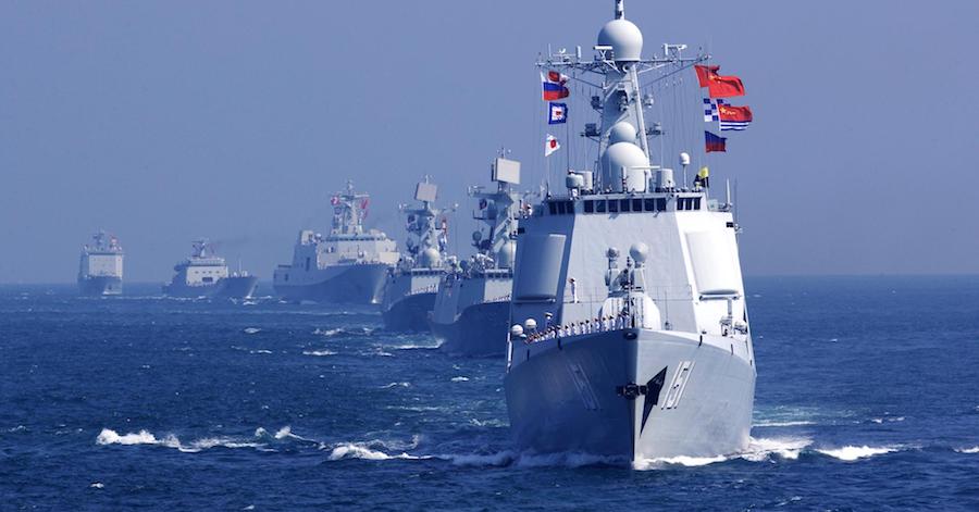 The Chinese Navy has put the US military on notice, warning them to remove a US warship patrolling the South China Sea, or face consequences.