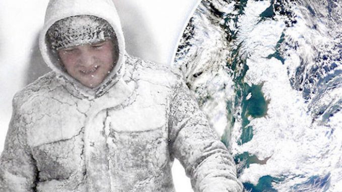 Climate scientists warn that Britain is about to enter into an ice age