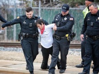 Authorities can now fine protesters $1 million dollars in an "emergency" measure to counter opposition to the construction of oil pipelines.