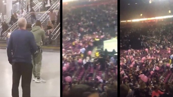 Wall of security guards blocked Ariana Grande concert goers from leaving during Manchester bombing