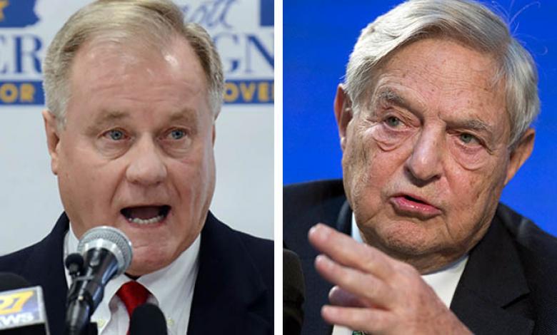 Republican senator blasts George Soros spy caught secretly filming event