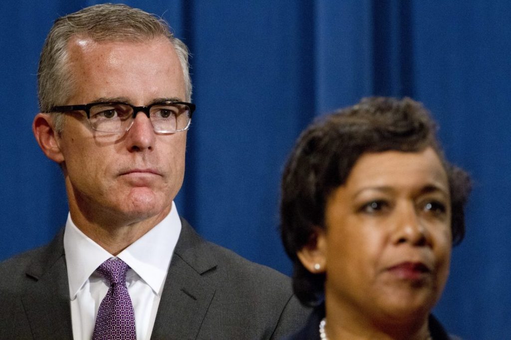 FBI director McCabe under investigation for bringing down Gen. Michael Flynn