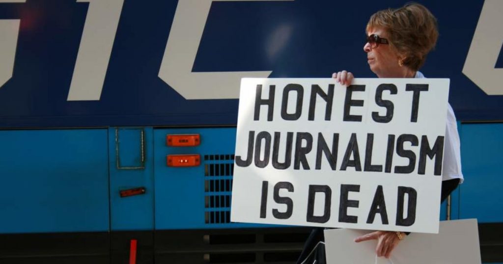 A new poll found the overwhelming majority of young Americans believe the mainstream media is "fake news", peddling lies and conspiracies.