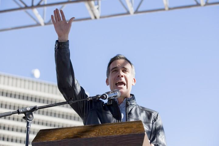 Los Angeles Mayor Eric Garcetti has encouraged citizens to initiate widespread violence against ICE agents, gleefully predicting Rodney King style riots this summer.