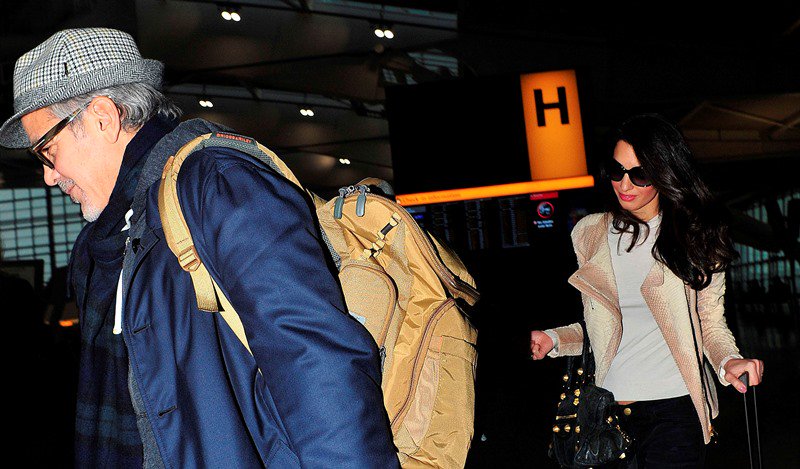 Pro-open border Clooney flees Britain amid terror fears