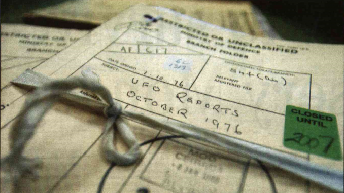 UK government declassify UFO files