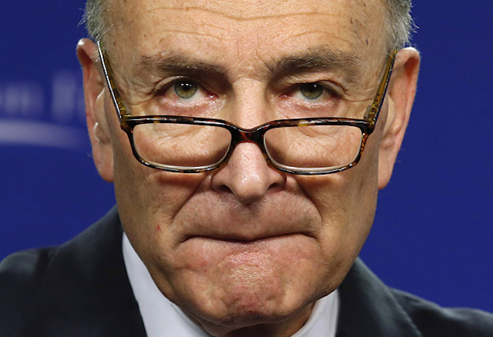 Sen. Chuck Schumer blasts Trump, warning that stopping illegals from voting is racist