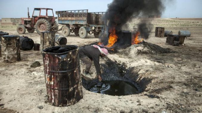 U.S.-backed forces deployed to take control of Syria's oil supply