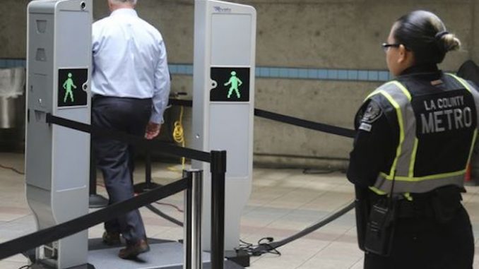 TSA body scanners being rolled out across train stations across America