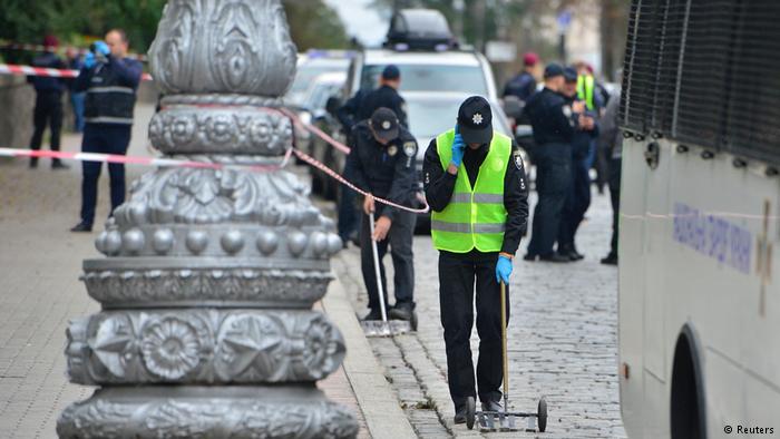 UFO explodes in Ukraine
