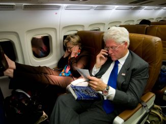 Hillary Clinton has been spotted fleeing to Canada, just one day after a federal judge ordered the reopening of the email investigation.