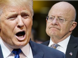 James Clapper says that Trump is about to quit