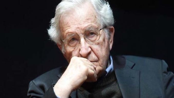 Noam Chomsky has launched an attack on Antifa, branding the violent leftists "self-destructive" and "wrong in principal."