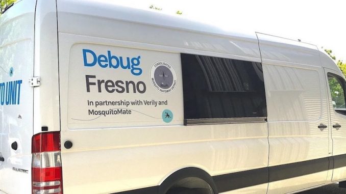 Google plans to spray millions of bacteria-infected mosquitoes over California