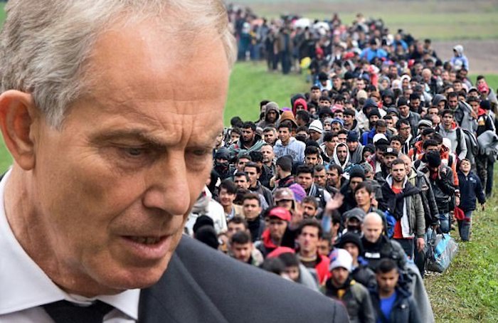 Tony Blair admits he allowed too many migrants into the UK when he was Prime Minister