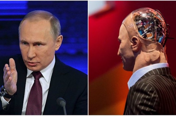 Vladimir Putin warns that artificial intelligence robots will eat us