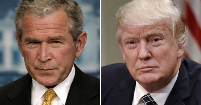 Deep State admit they have brainwashed Trump, liken him to Bush