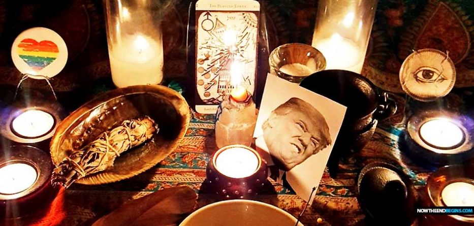 Californian witches cast binding spell on President Trump