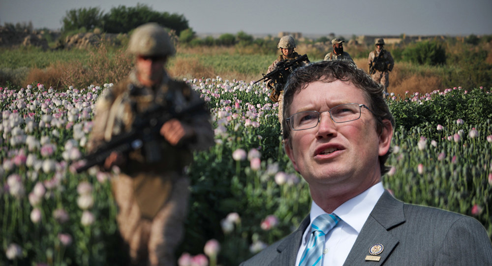 Brave Congressman reveals how CIA uses taxpayer money to fund Opium trade in Afghanistan