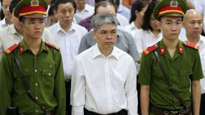 Vietnam sentences ex banker to death after he was caught defrauding the public