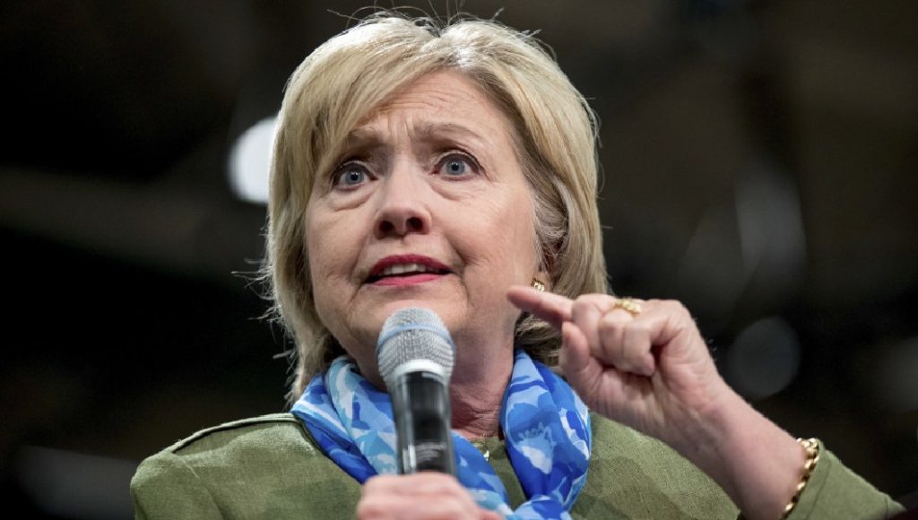 Hillary Clinton admits she fears Trump would send her to jail