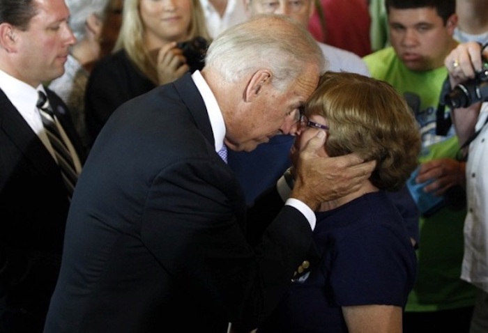 Child molester Joe Biden announces 2020 run for President