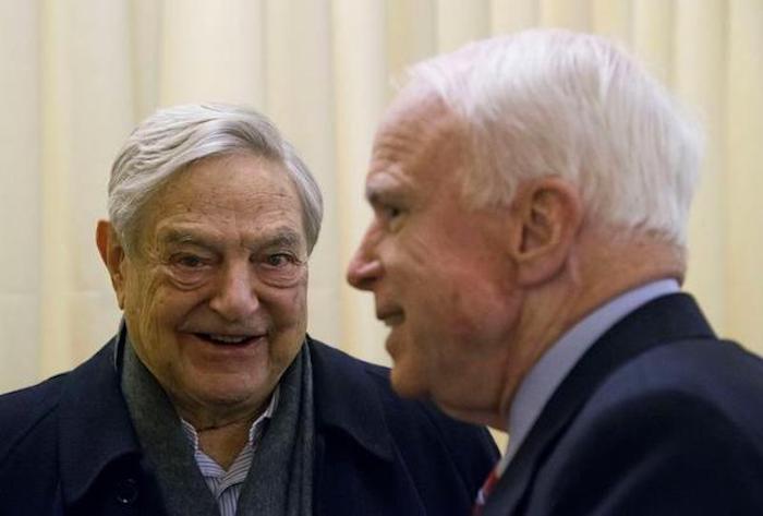John McCain lives in Soros' back pocket