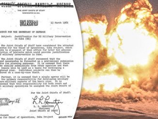 JFK files reveal CIA plot to bomb America and blame it on Cuba