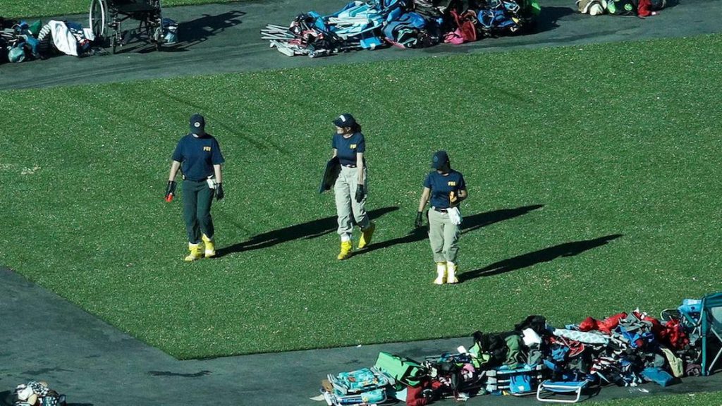 Las Vegas shooting survivors have received their devices back from the FBI, only to find that they have been wiped clean of all evidence.