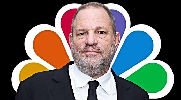 Failing NBC on the ropes after being caught covering up for rapist Harvey Weinstein