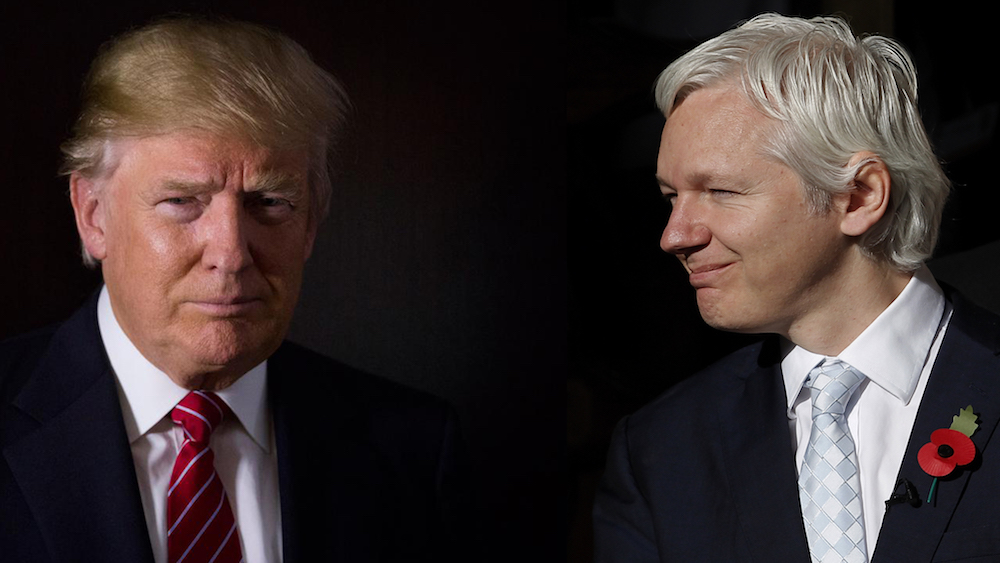 Donald Trump declares WikiLeaks operation legal