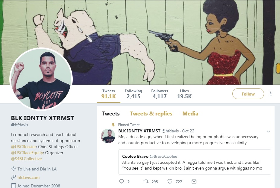 USC professor calls for the holocaust of all white people