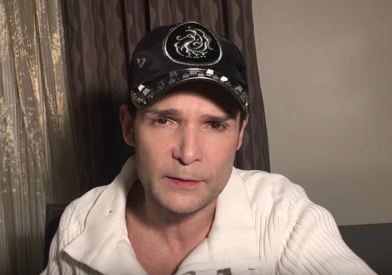 Days after Corey Feldman threatened to "name names", the former child star has been arrested, nearly killed twice, and members of his band have quit, fearing for their lives.