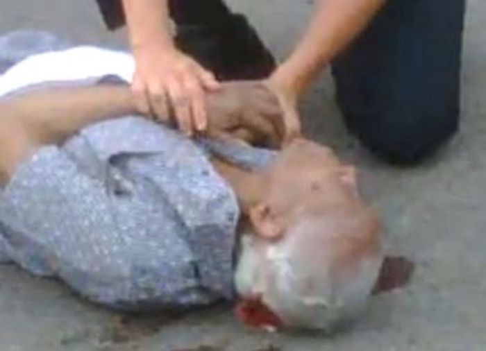 Elderly and mentally ill member of public warned not to call the police