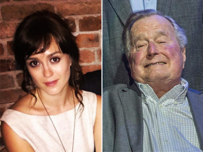 The wheelchair-bound nonagenarian sexually assaulted her from his wheelchair while wife Barbara stood by his side.