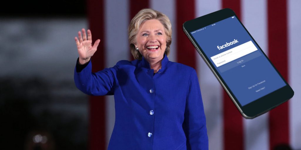 Hillary Clinton caught colluding with Facebook to help rig 2016 election