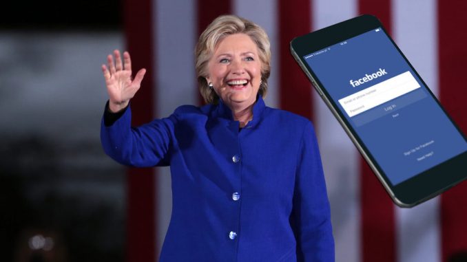 Hillary Clinton caught colluding with Facebook to help rig 2016 election