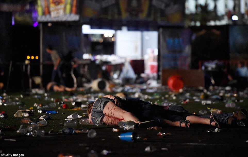 Hundreds fears dead in Las Vegas mass shooting