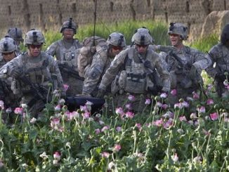 US military bomb and takeover Afghan opium lab