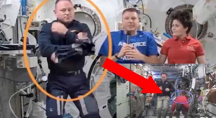 NASA researcher shows video proof that ISS is filmed in a studio on Earth