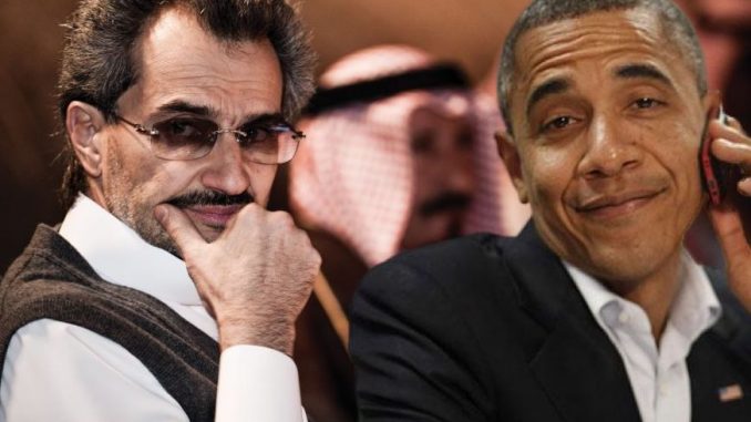 Saudi Prince Al-Waleed hand picked Obama's cabinet