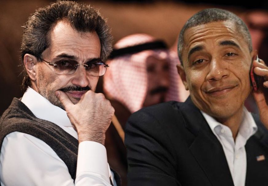 Saudi Prince Al-Waleed hand picked Obama's cabinet